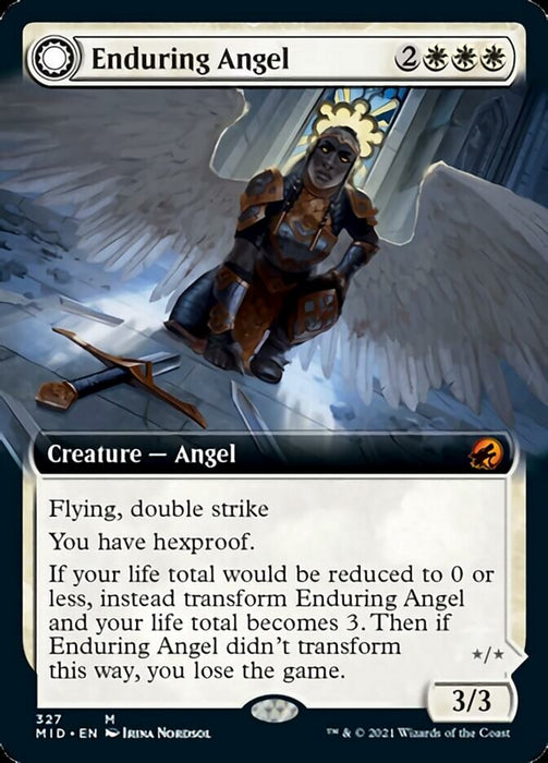 Enduring Angel // Angelic Enforcer  - Extended Art