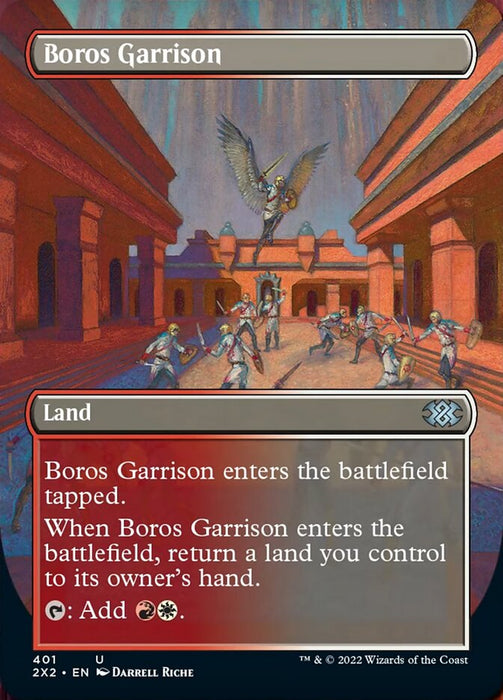 Boros Garrison - Borderless  - Inverted (Foil)