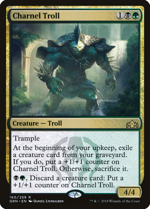 Charnel Troll  (Foil)