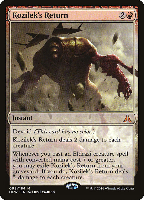 Kozilek's Return  - Devoid (Foil)