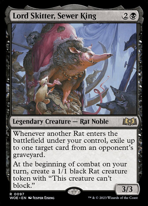 Lord Skitter, Sewer King - Legendary (Foil)