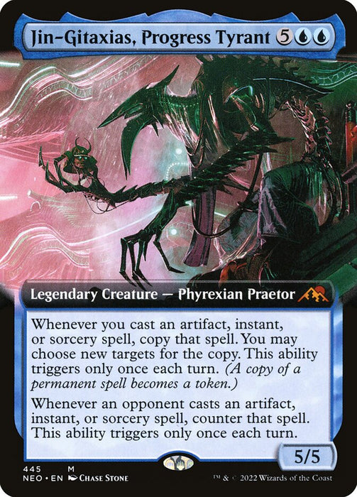 Jin-Gitaxias, Progress Tyrant  - Legendary - Extended Art (Foil)