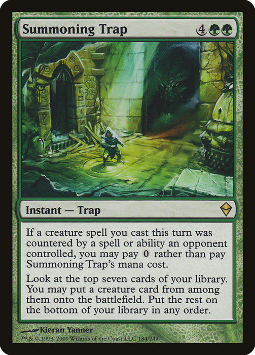 Summoning Trap  (Foil)