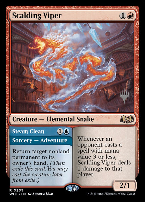 Scalding Viper // Steam Clean (Foil)