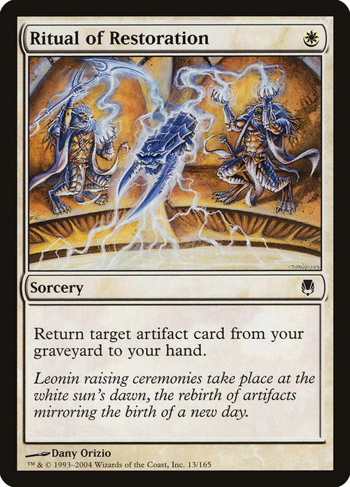 Ritual of Restoration  (Foil)