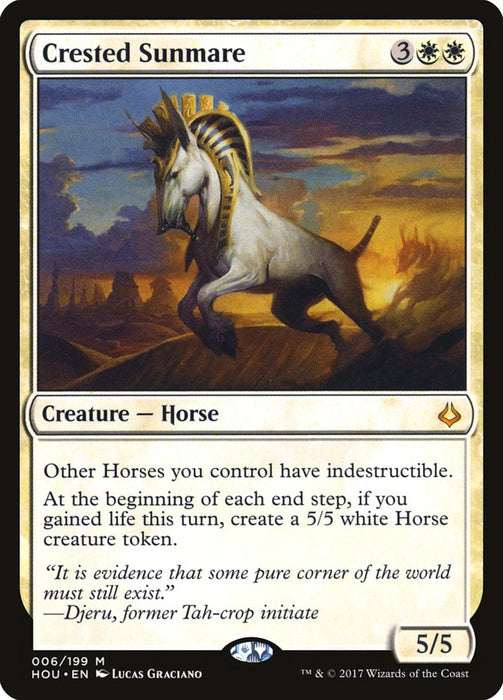 Crested Sunmare  (Foil)