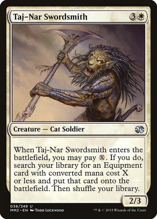 Taj-Nar Swordsmith  (Foil)