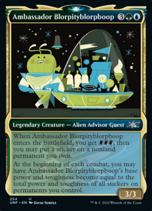 Ambassador Blorpityblorpboop - Showcase- Legendary (Foil)