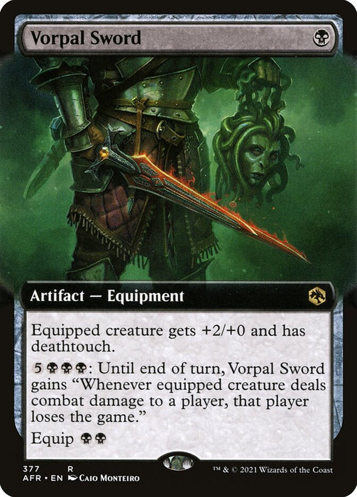 Vorpal Sword  - Extended Art (Foil)