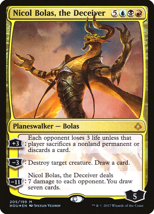 Nicol Bolas, the Deceiver  (Foil)