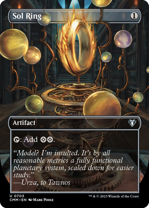 Sol Ring - Borderless - Inverted (Foil)