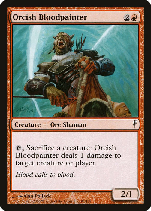 Orcish Bloodpainter  (Foil)