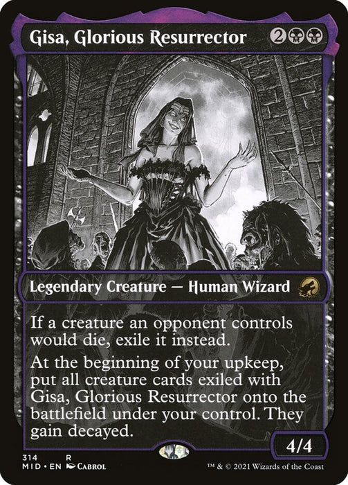 Gisa, Glorious Resurrector  - Showcase - Legendary (Foil)