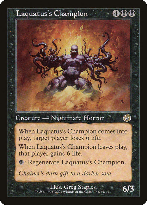 Laquatus's Champion  (Foil)