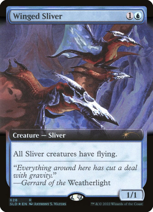 Winged Sliver - Extended Art (Foil)