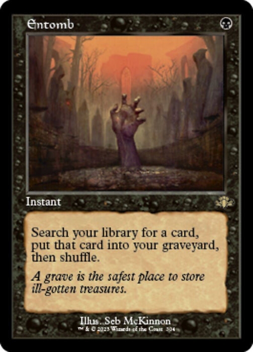 Entomb - Retro Frame (Foil)