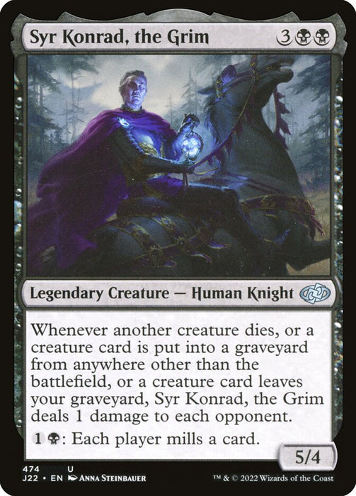 Syr Konrad, the Grim - Legendary