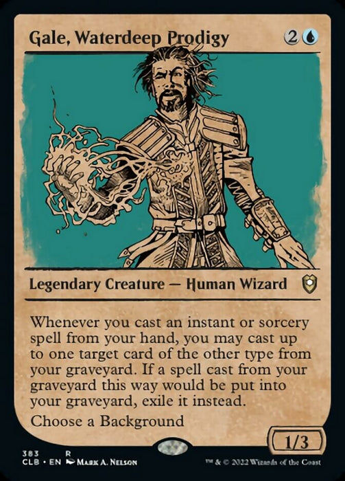 Gale, Waterdeep Prodigy  - Showcase - Legendary