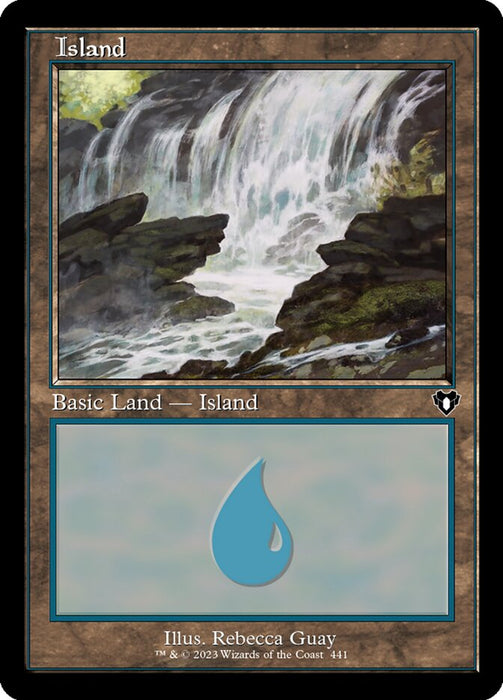 Island - Retro Frame