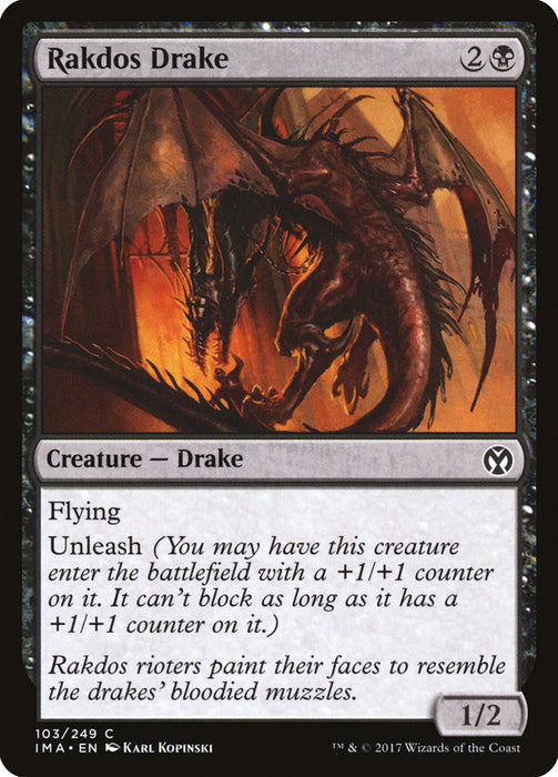 Rakdos Drake  (Foil)