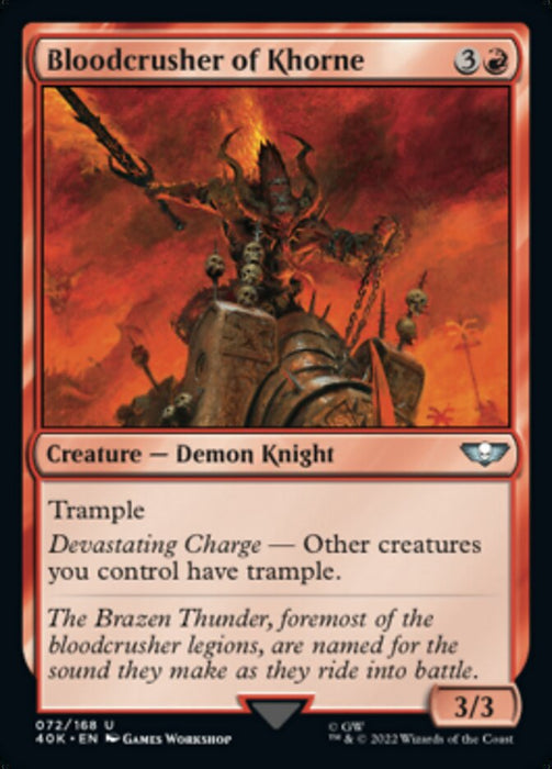 Bloodcrusher of Khorne (Foil)