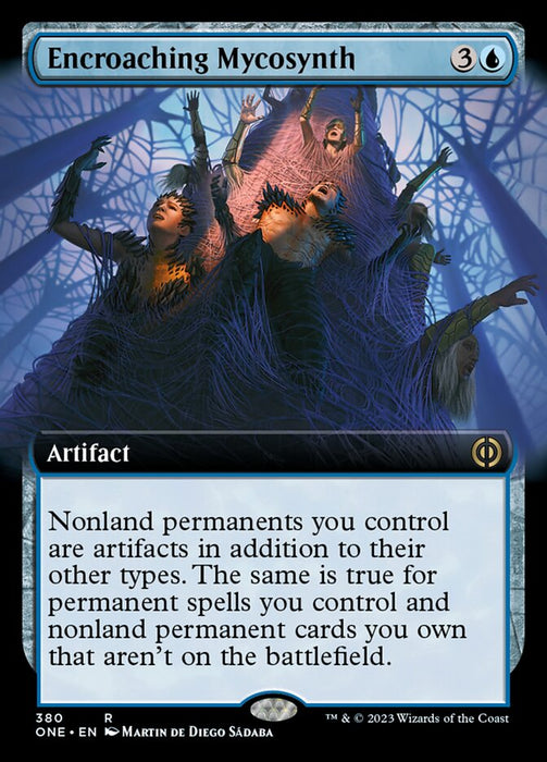 Encroaching Mycosynth - Extended Art (Foil)
