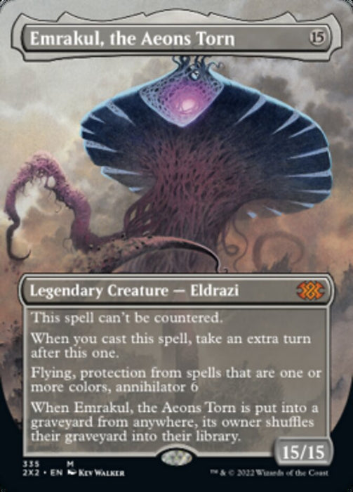 Emrakul, the Aeons Torn - Borderless  - Legendary - Inverted