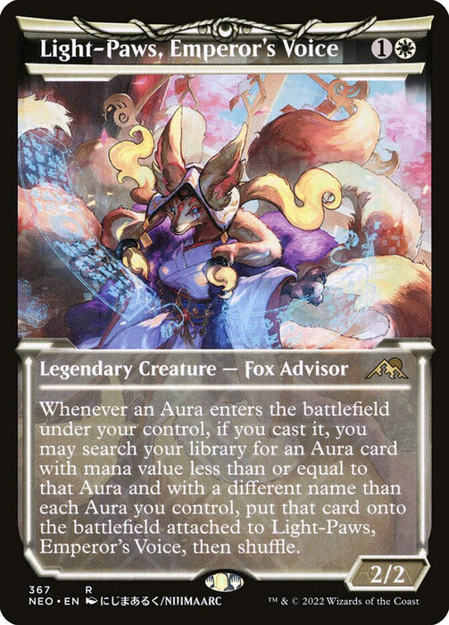 Light-Paws, Emperor's Voice - Showcase- Legendary- Inverted (Foil)