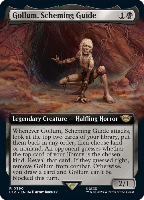 Gollum, Scheming Guide - Legendary- Extended Art