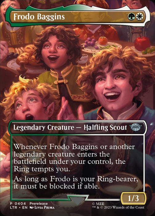 Frodo Baggins - Borderless - Legendary- Inverted