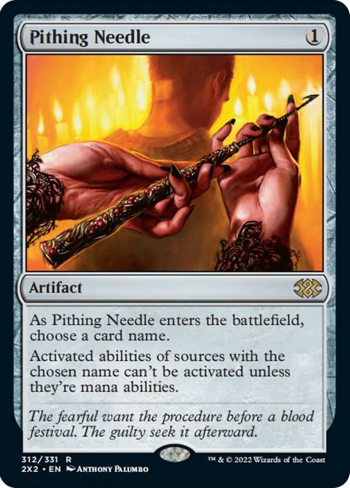 Pithing Needle  (Foil)