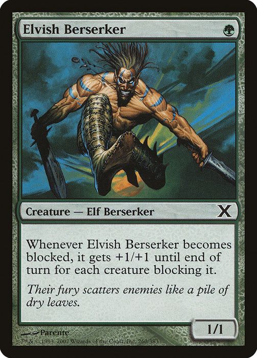 Elvish Berserker  (Foil)