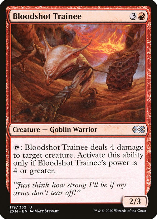 Bloodshot Trainee  (Foil)