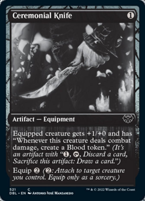 Ceremonial Knife  - Inverted (Foil)