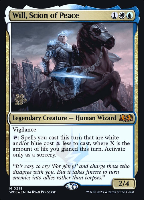 Will, Scion of Peace - Legendary (Foil)