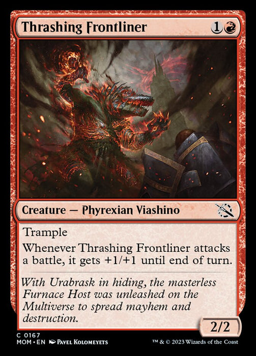 Thrashing Frontliner (Foil)