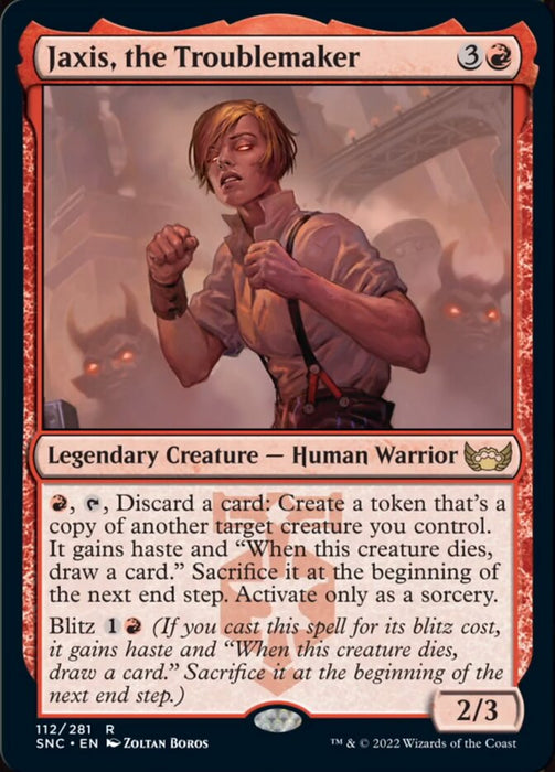 Jaxis, the Troublemaker  - Legendary (Foil)