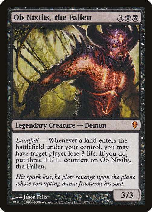 Ob Nixilis, the Fallen  (Foil)