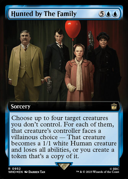 Hunted by The Family - Extended Art (Foil)