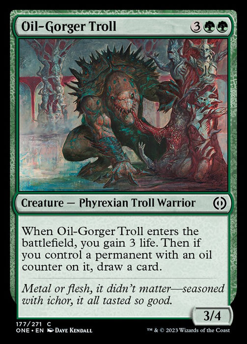 Oil-Gorger Troll (Foil)