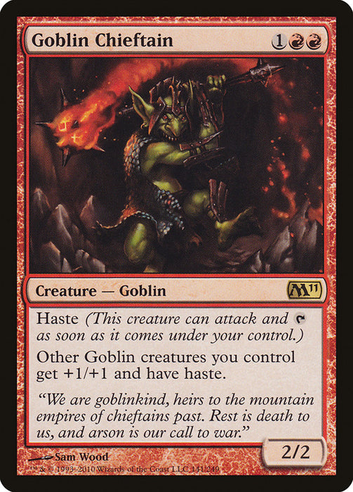 Goblin Chieftain  (Foil)