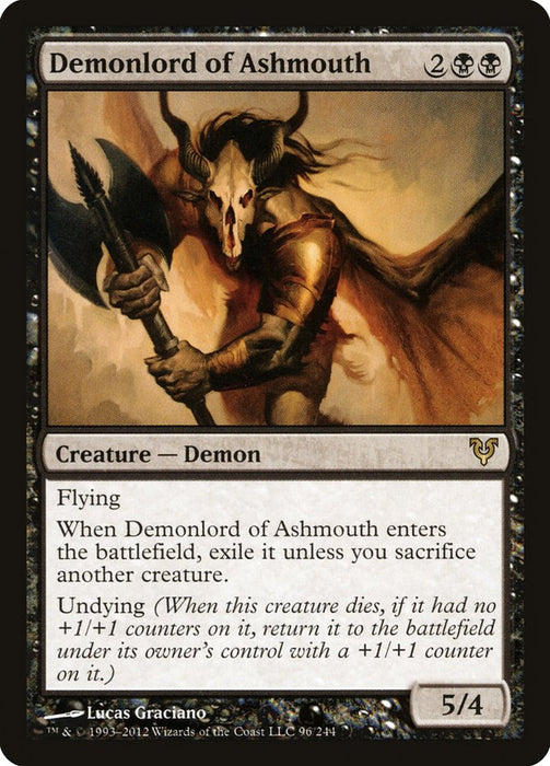 Demonlord of Ashmouth  (Foil)