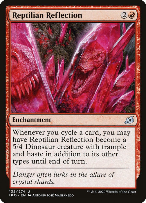 Reptilian Reflection  (Foil)