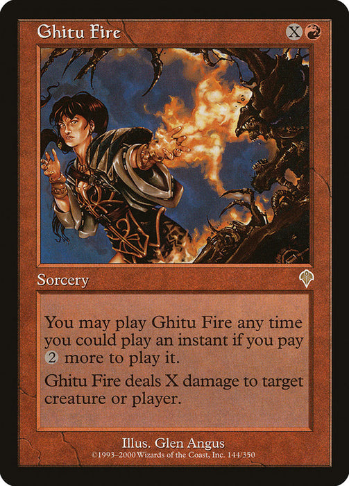 Ghitu Fire  (Foil)