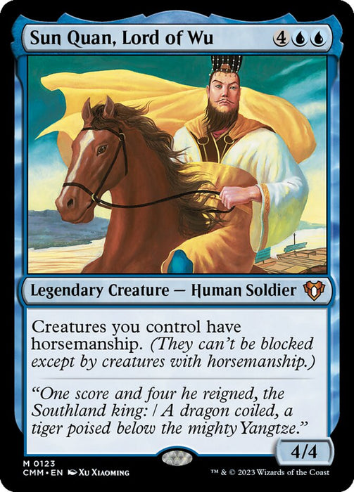 Sun Quan, Lord of Wu - Legendary (Foil)