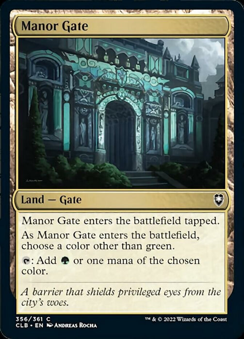 Manor Gate  (Foil)