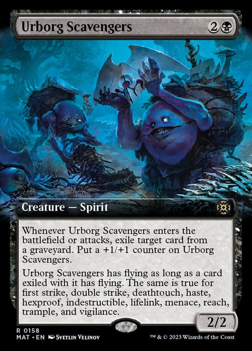 Urborg Scavengers - Extended Art (Foil)