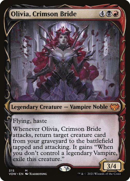 Olivia, Crimson Bride  - Showcase - Legendary (Foil)