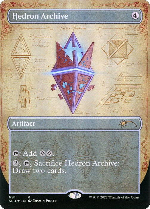 Hedron Archive - Borderless - Full Art - Inverted (Foil)