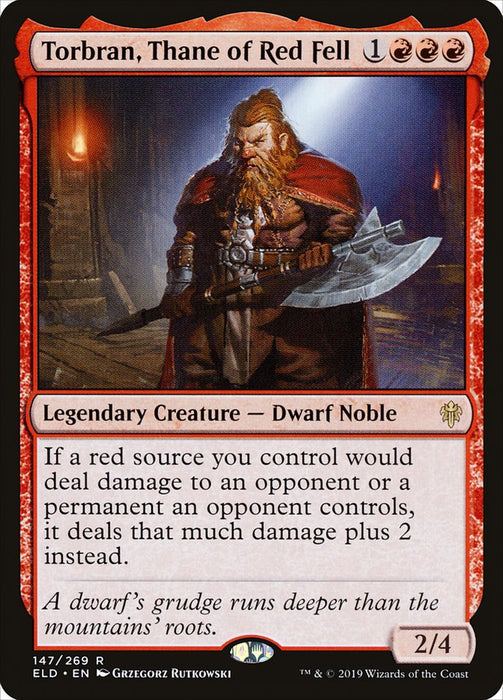 Torbran, Thane of Red Fell  - Legendary (Foil)